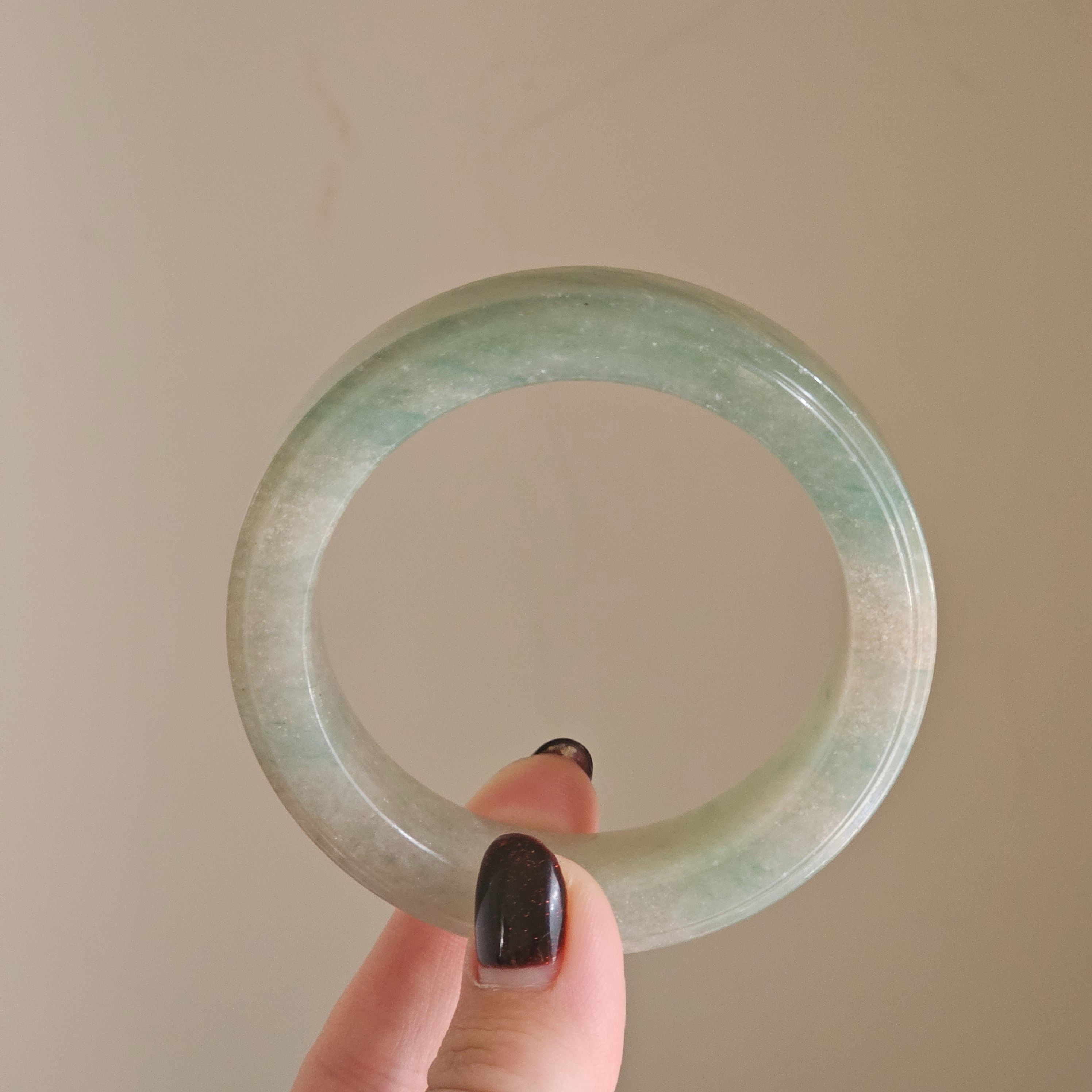 翠綠絲佘太翠 58.5圈口