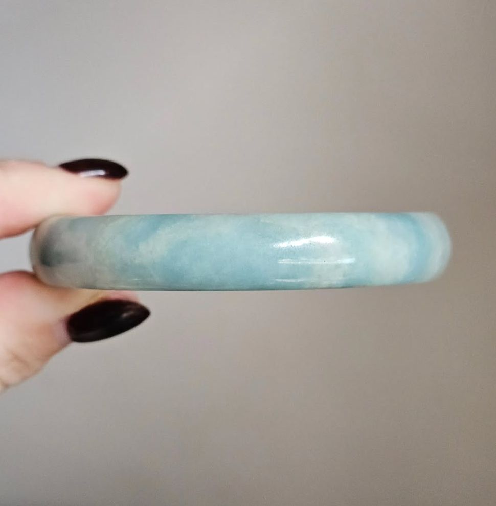 藍天白雲（有瑕） 57圈口