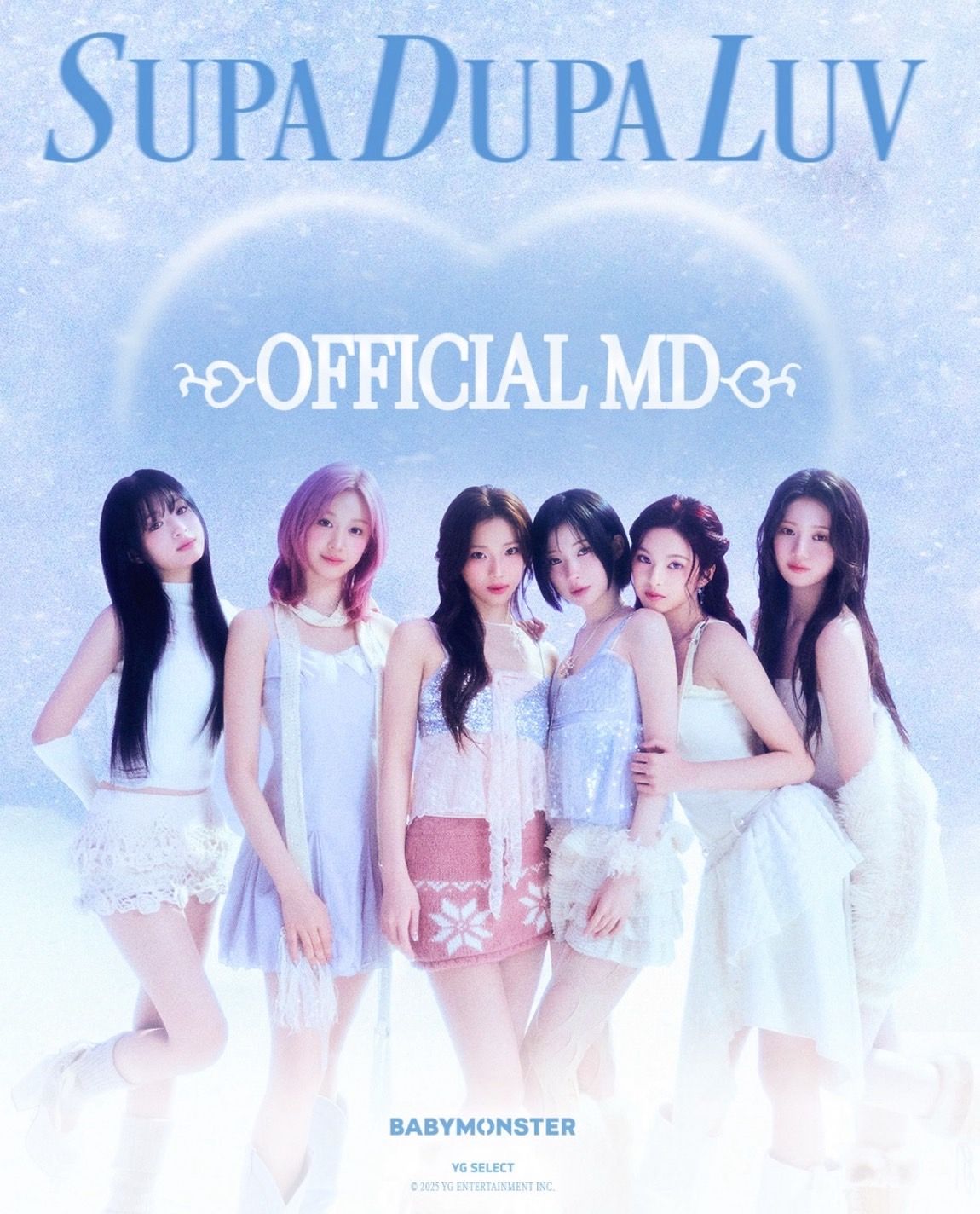 BABYMONSTER Supa Dupa Luv 韓國週邊系列🩵❄️