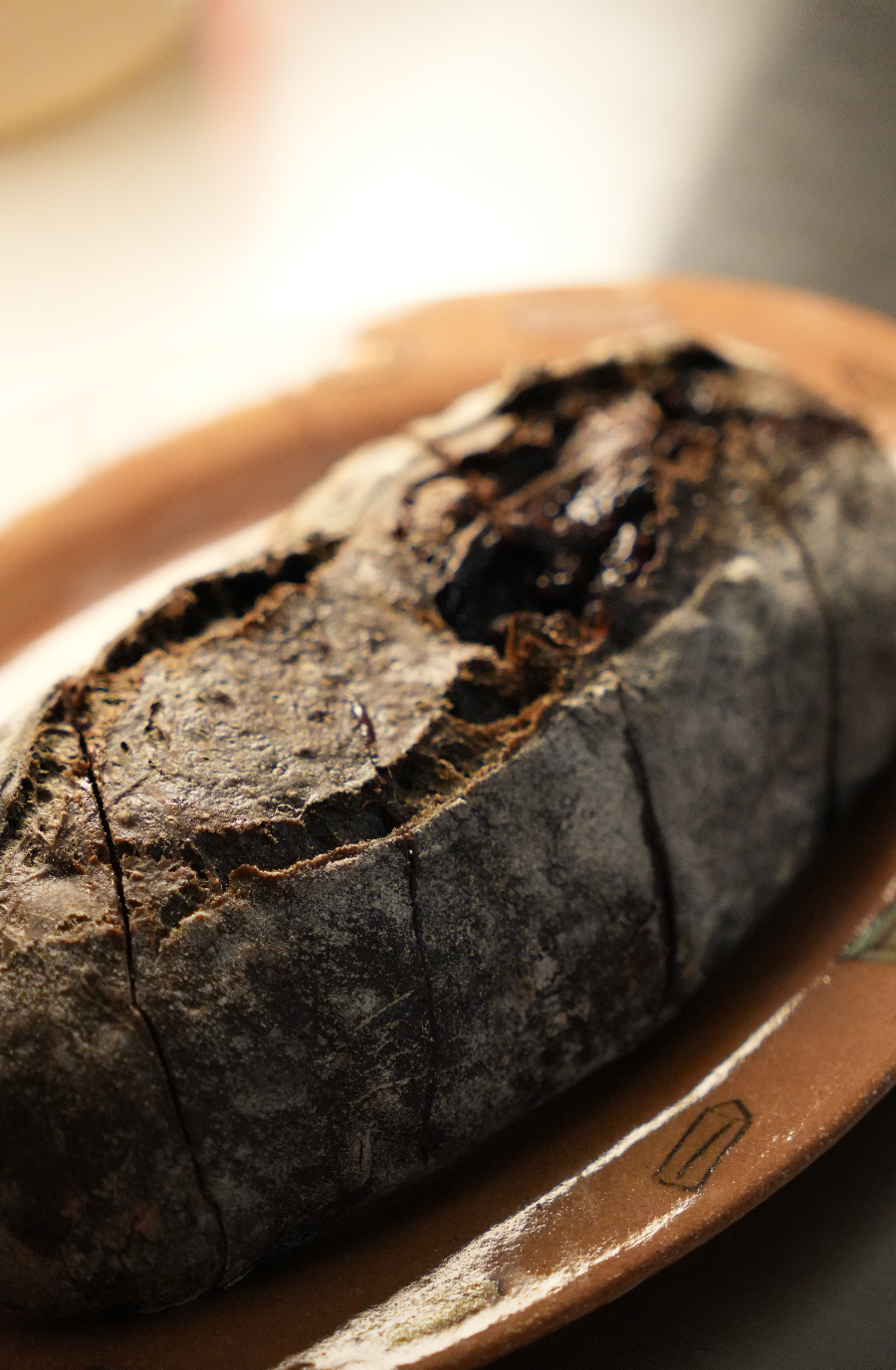 巧克豆豆X櫻桃果醬 軟歐包