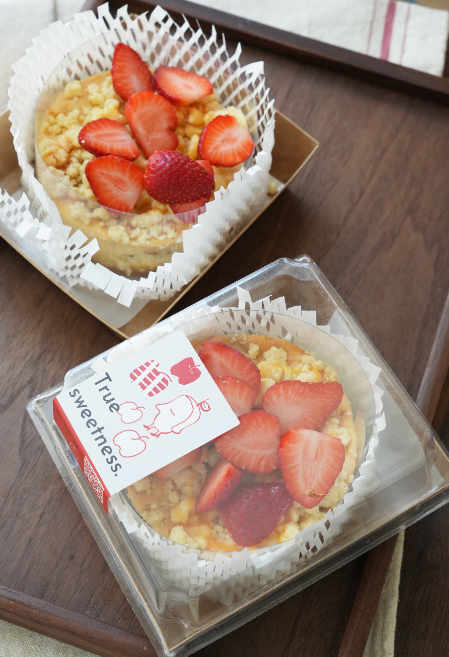 草莓威士忌奶酥塔🍓