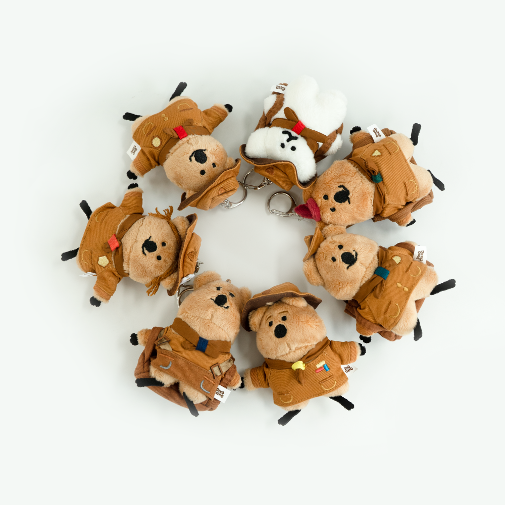 PETIT BAZAR｜Dinotaeng 童軍系列吊飾