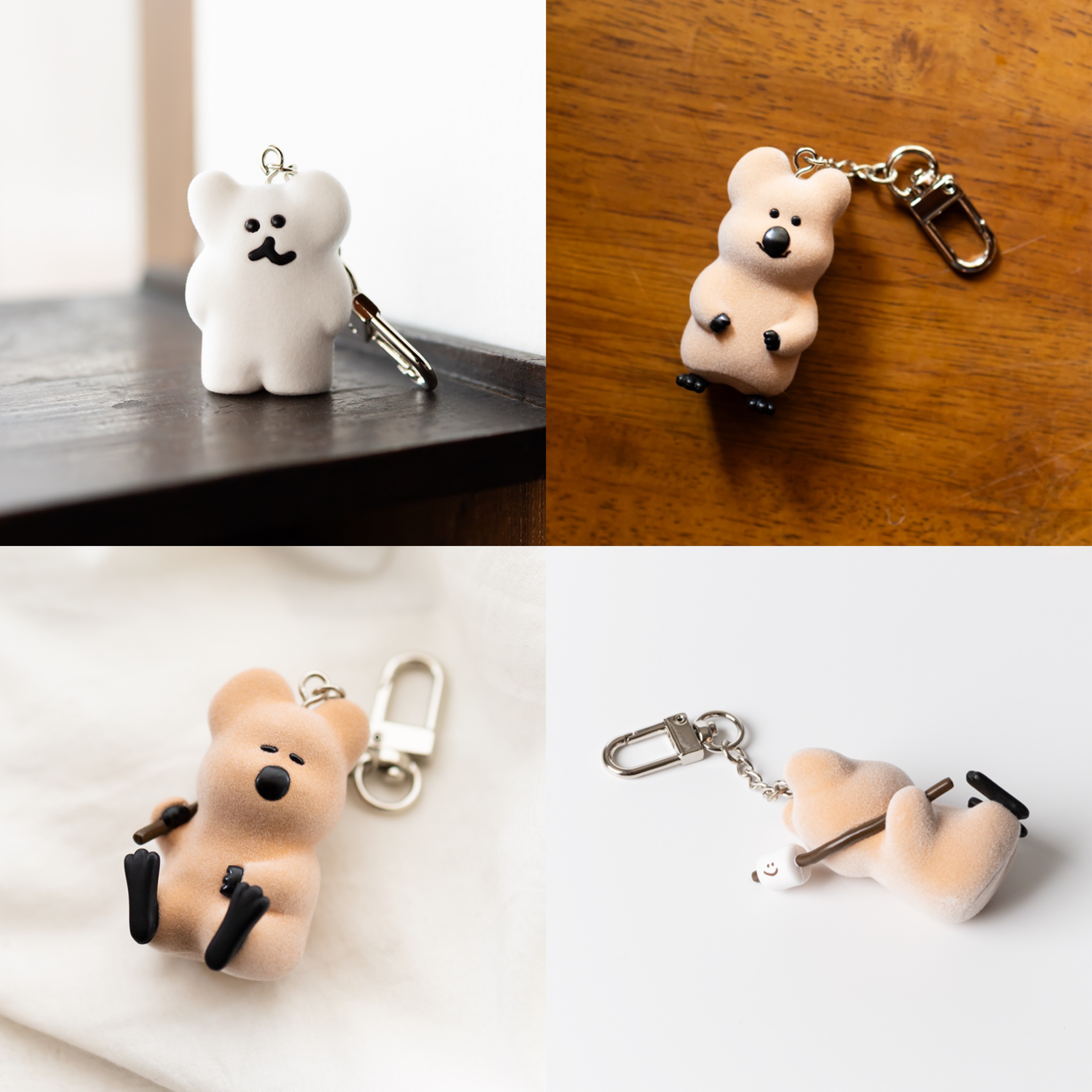 PETIT BAZAR｜Dinotaeng 植絨吊飾