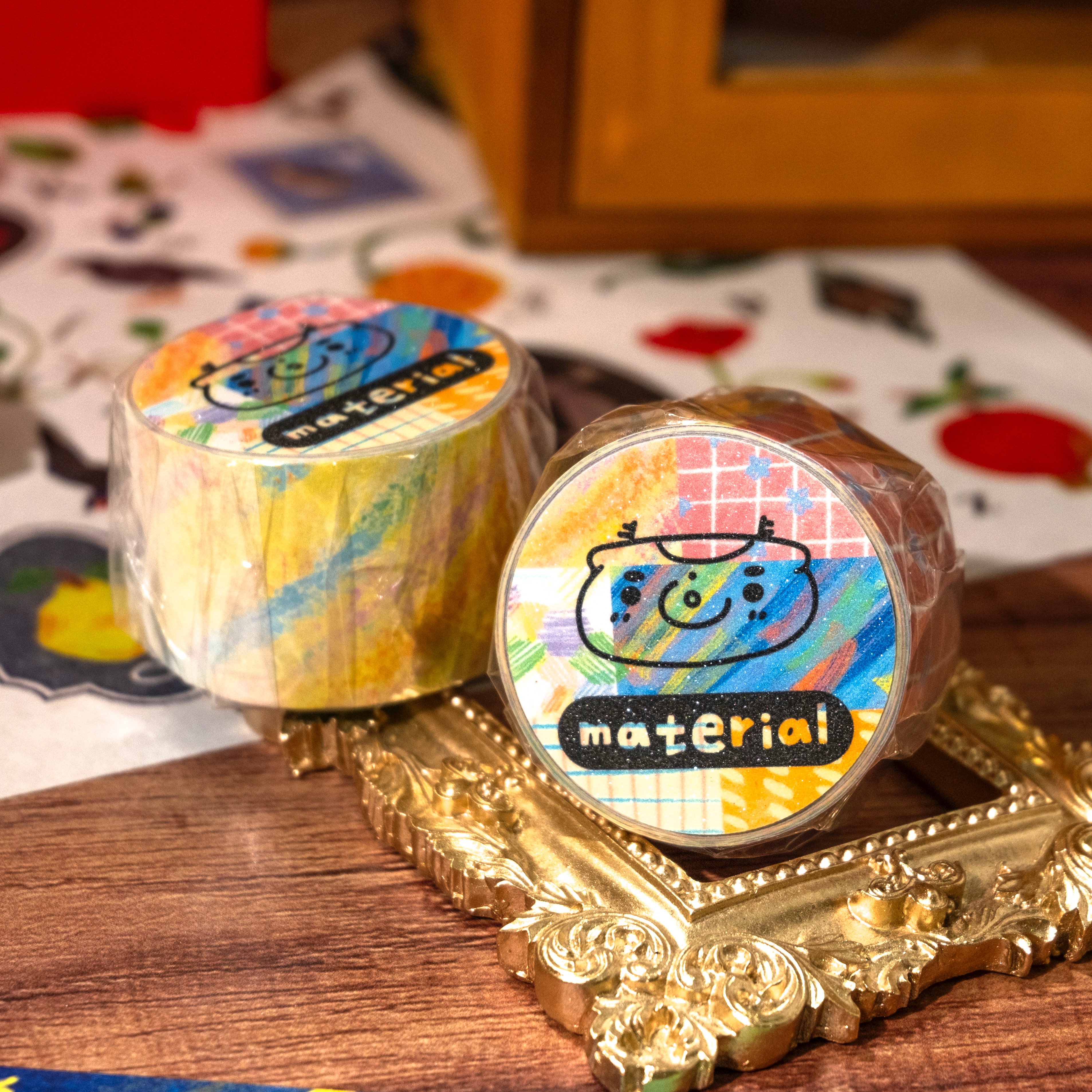 （預購）3cm素材膠帶＿面5m＿4月初會到貨