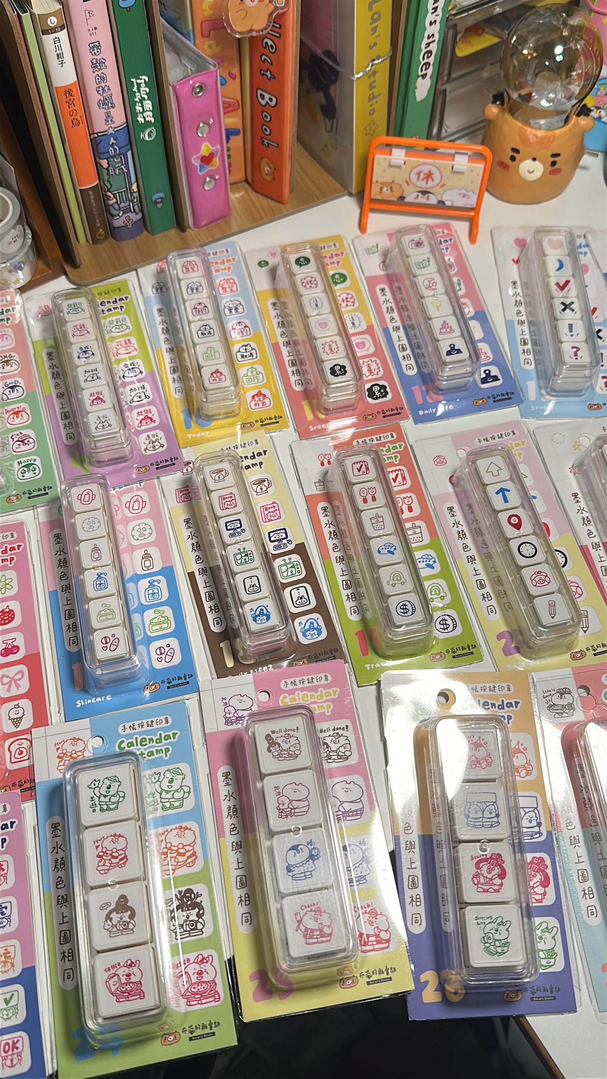 【2026文具展新品】六連＆四連印章（20款）✨