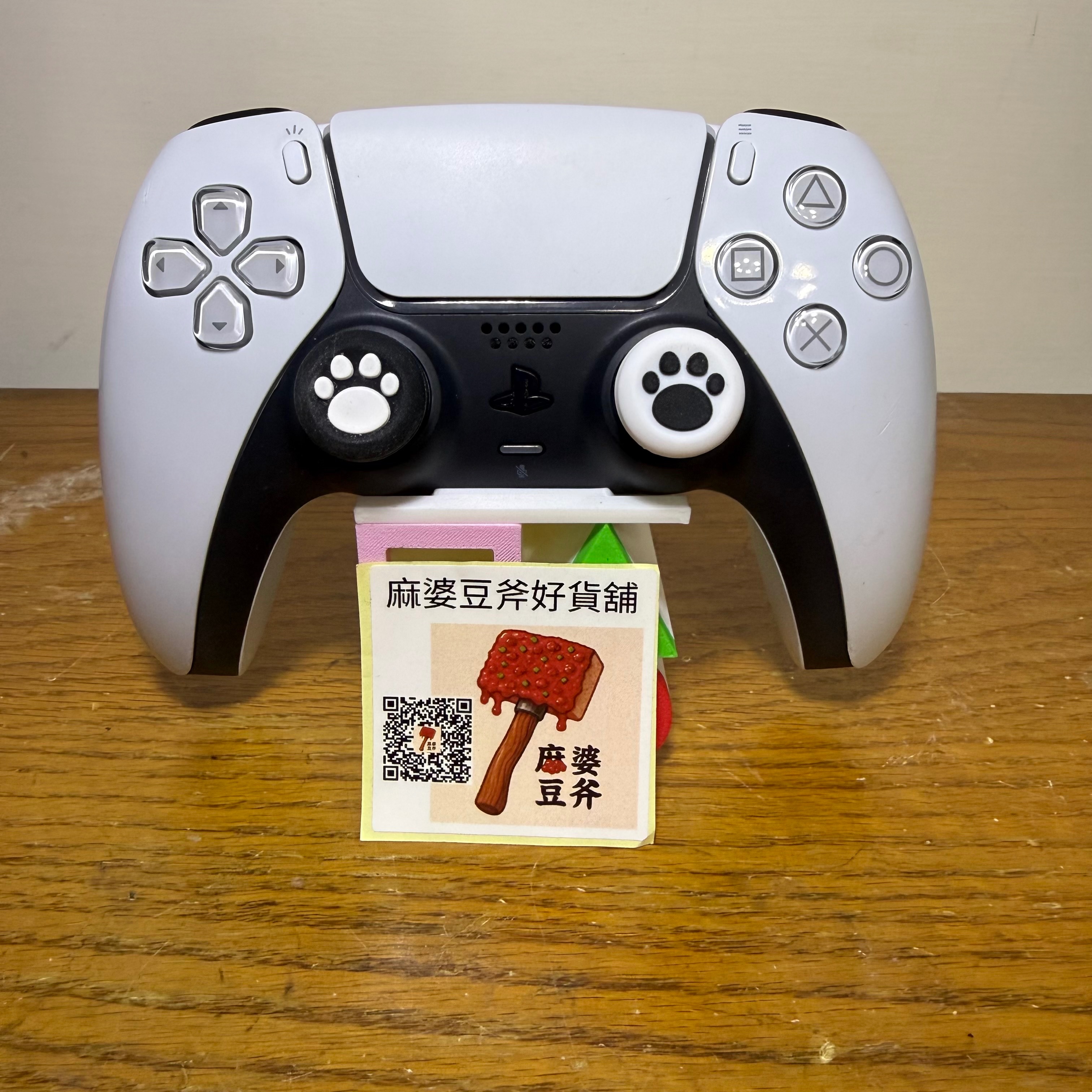 （二手） PS5 Dualsense 原廠手把 白色（黑白貓掌搖桿）