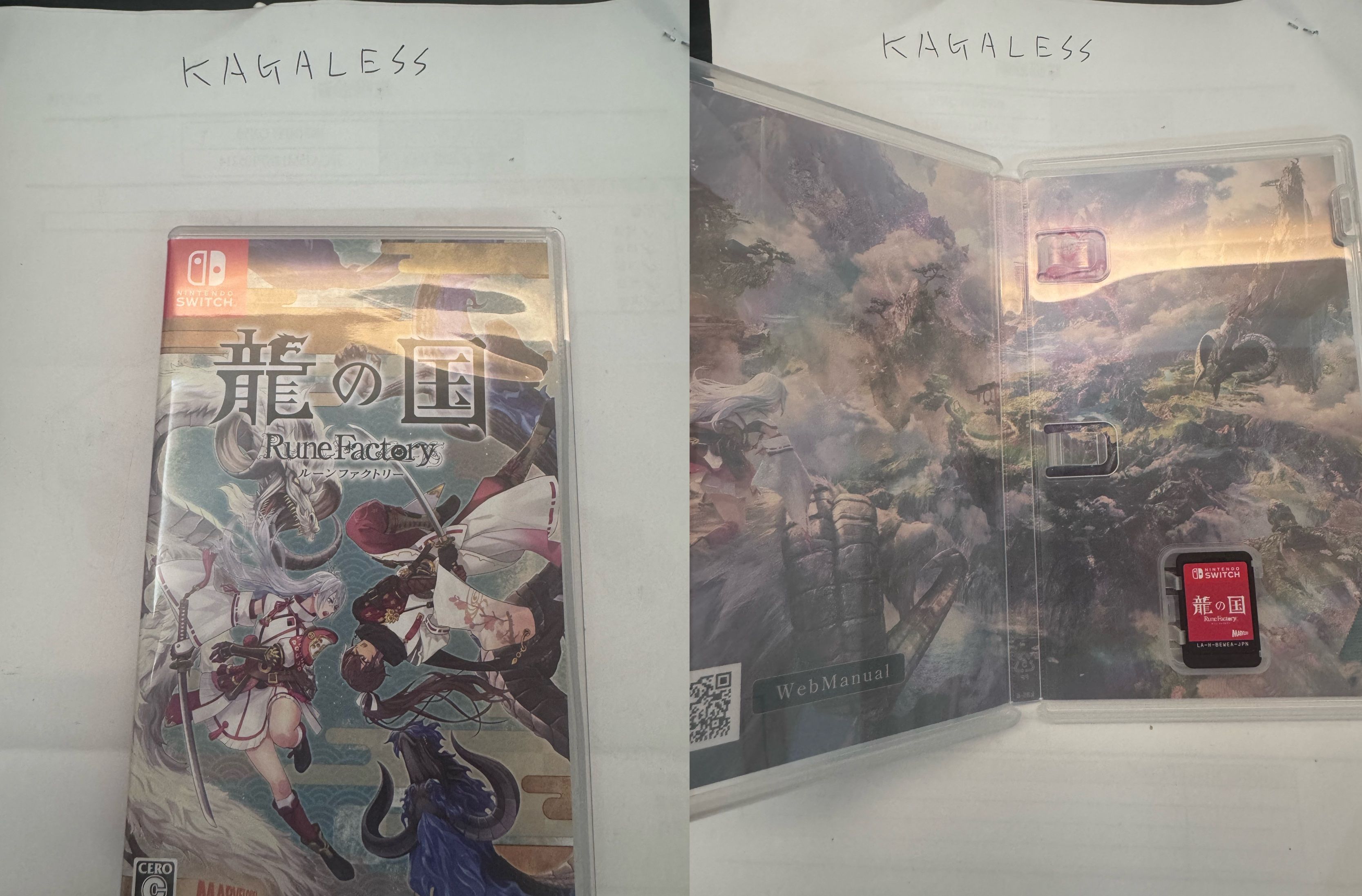 售 switch 符文工廠 龍之天地 二手