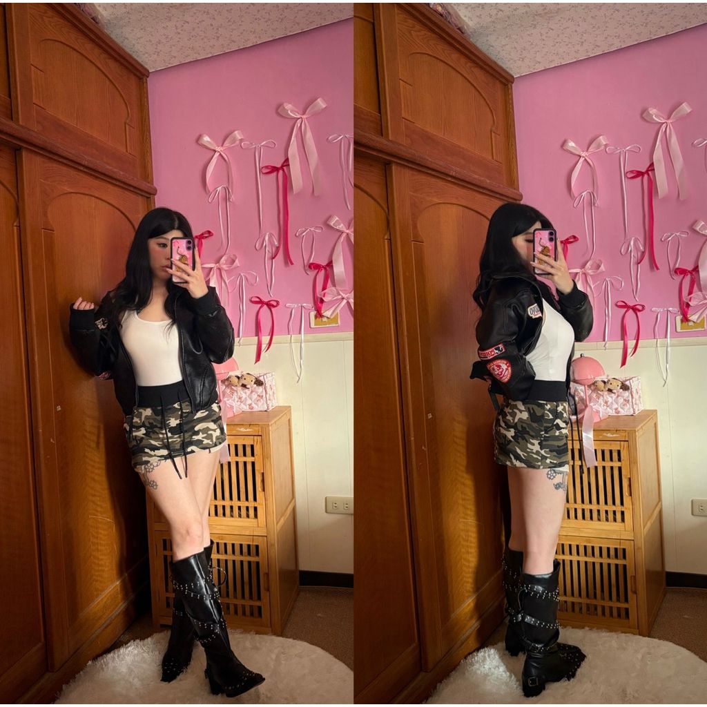 （預購）美式辣妹卯釘尖頭靴👢
