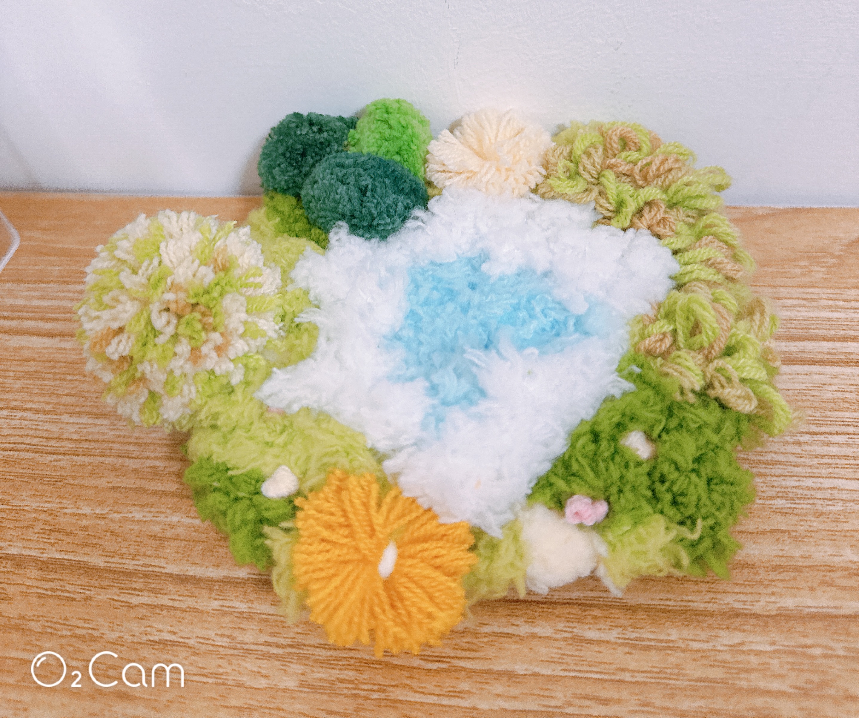 小森湖泊（約8cm*10cm）