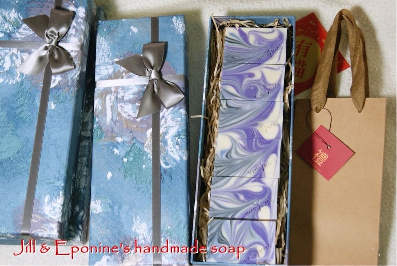手工皂禮盒~青黛舒眠皂六入手工皂禮盒  年節 禮盒 過年 禮物  年節禮 新年 伴手禮