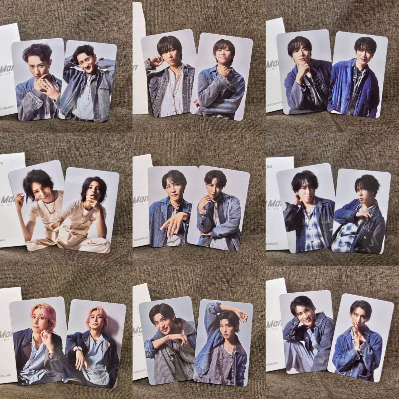 Snow Man泰國曼谷快閃店 限定小卡 1st POP-UP store