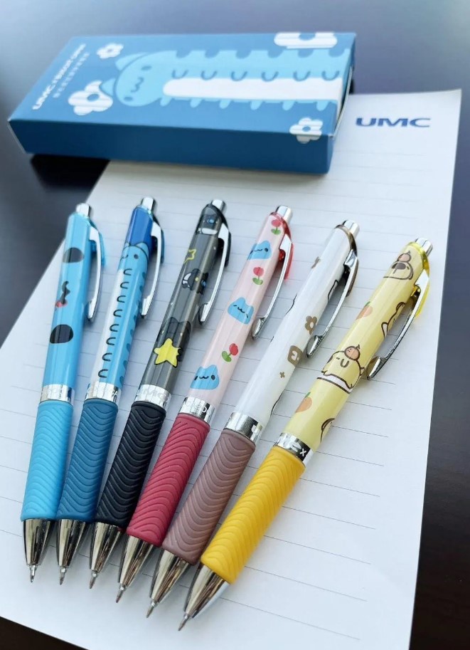 咖波貓鋼珠筆套組（1盒6入）