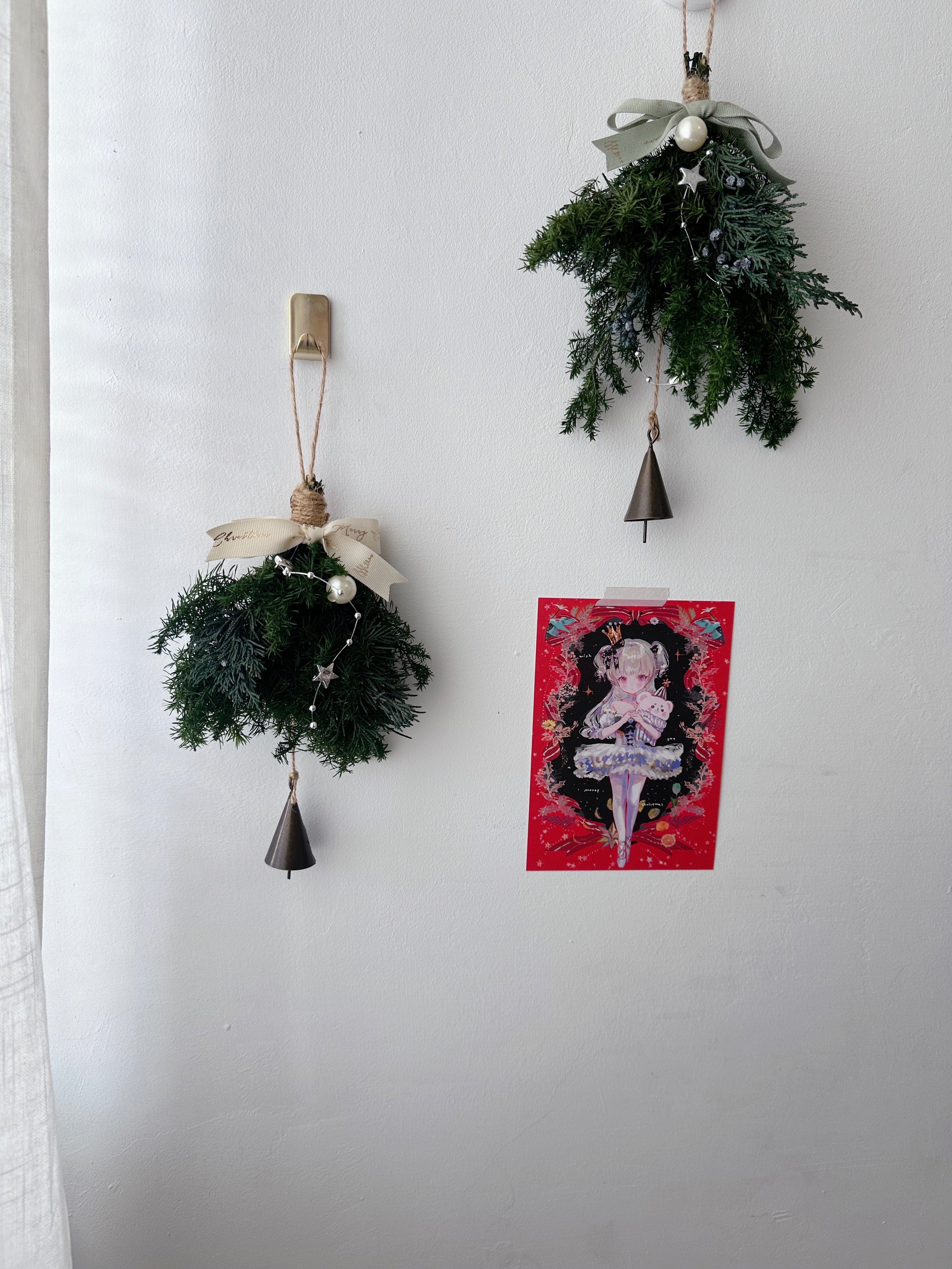 聖誕小掛樹X聖誕明信片