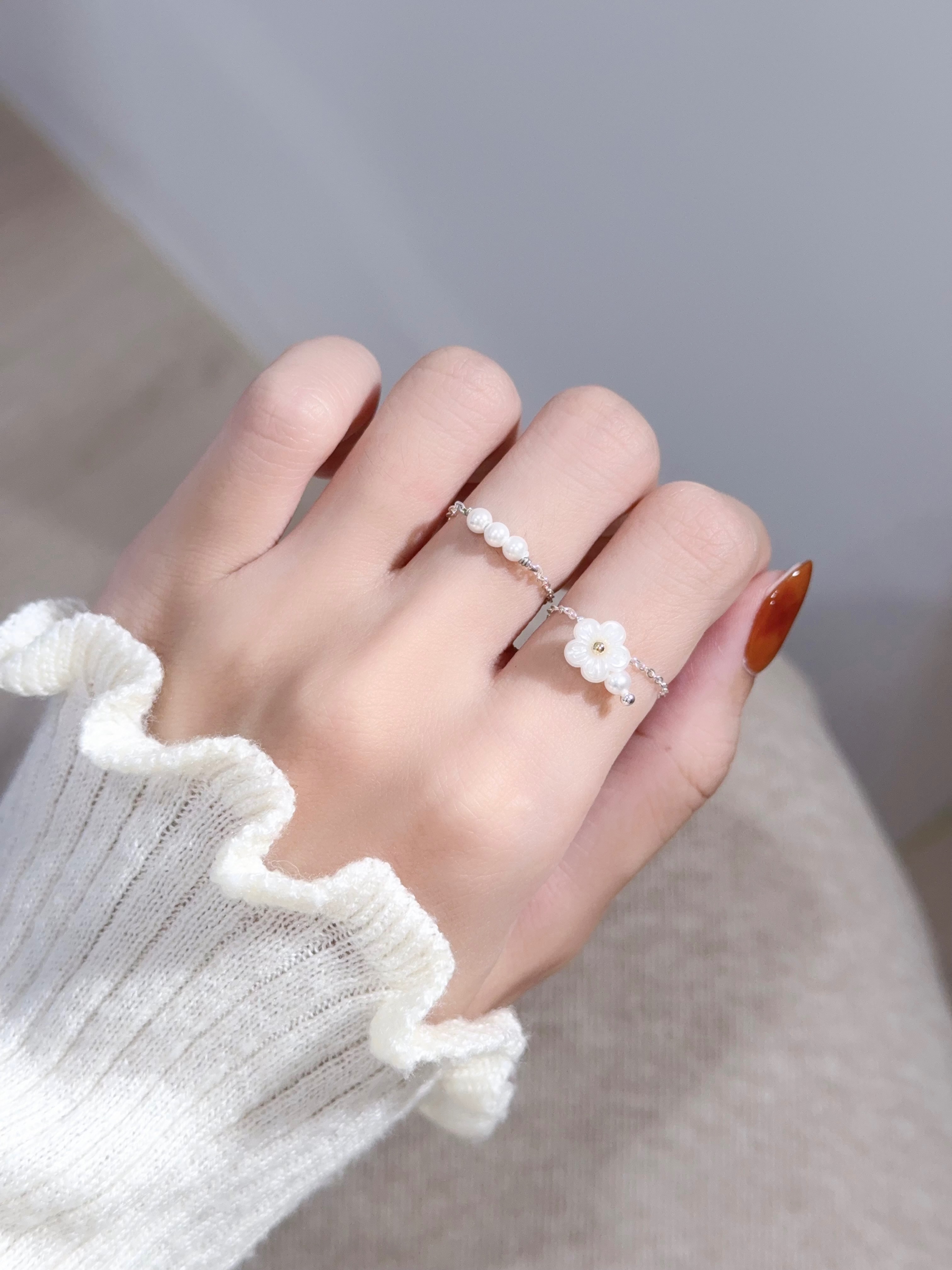 穿搭小亮點！【日常百搭鍊戒】純銀鍊戒系列
