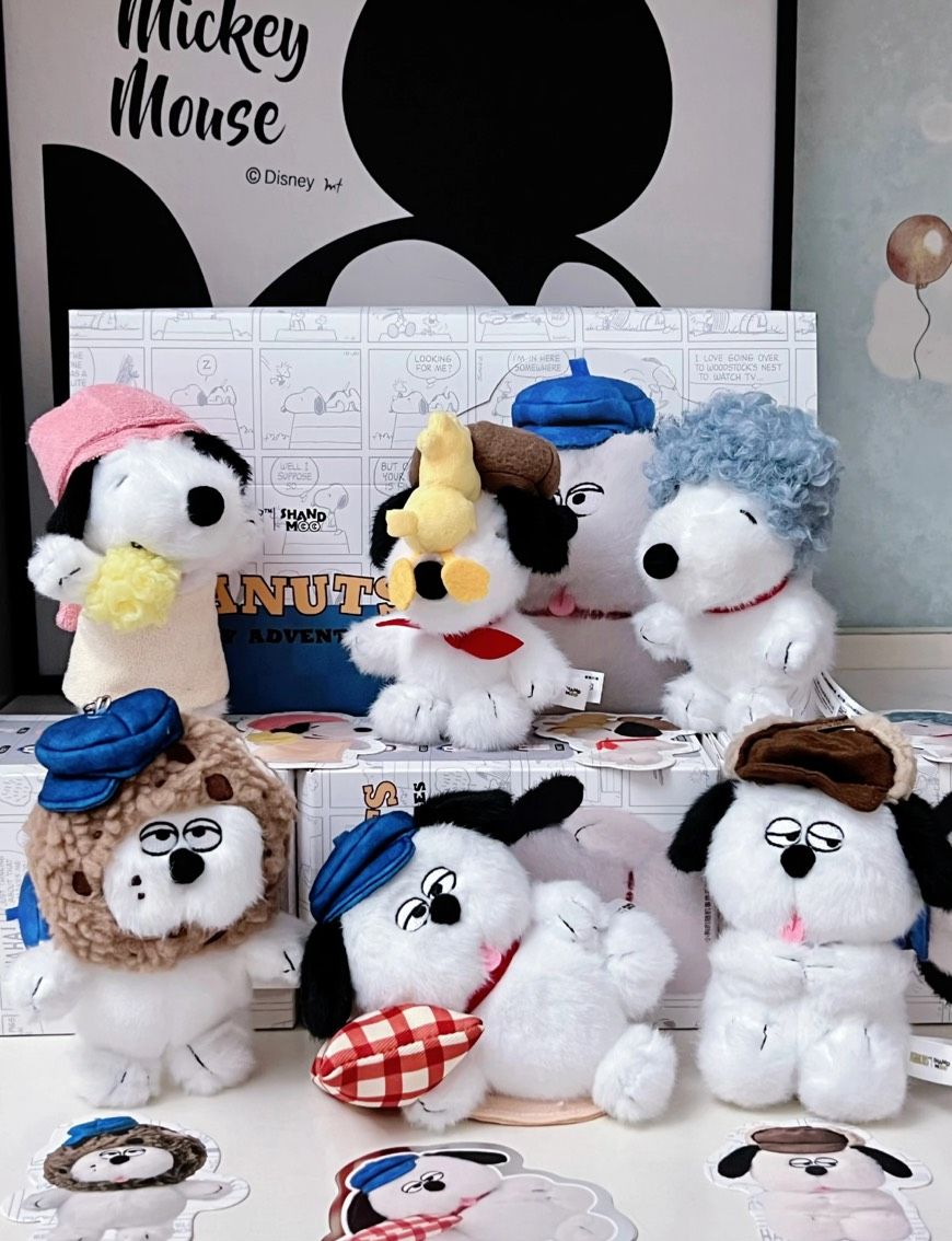 預購 史努比 與 奧拉夫 生活名場面系列 6+1隱藏 盲盒