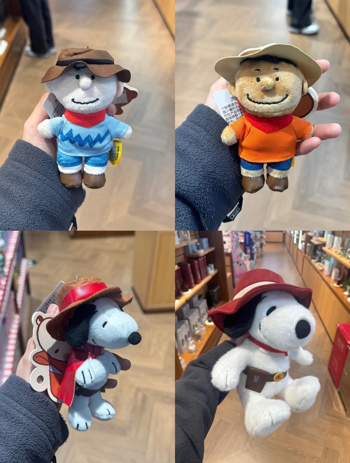 正版授權 史努比 西部牛仔系列 吊飾＆玩偶