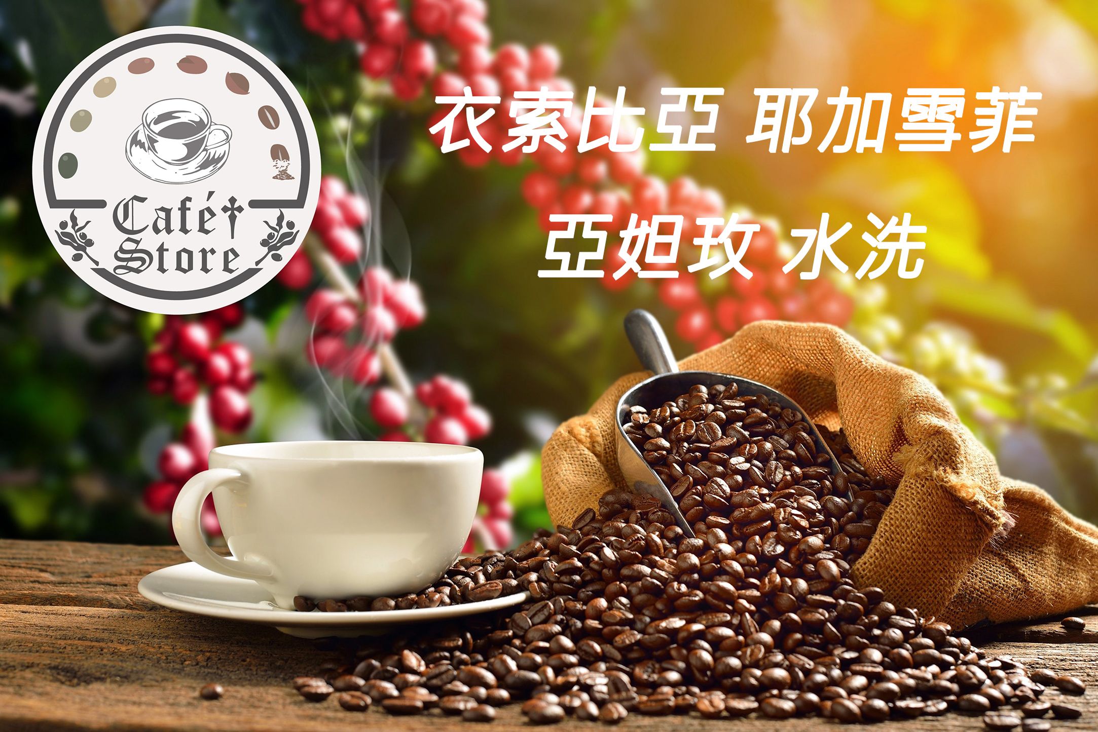 Cafe Store  衣索比亞 耶加雪菲 亞妲玫 水洗 半磅 咖啡豆