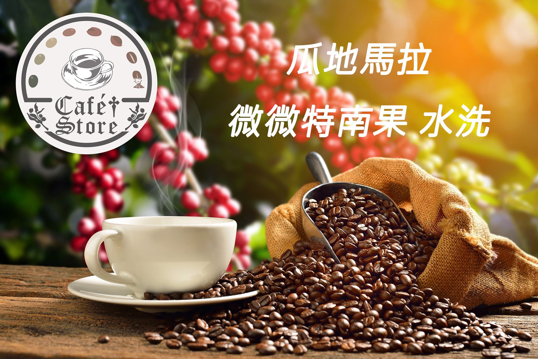 Cafe Store　瓜地馬拉 微微特南果 水洗 半磅 咖啡豆