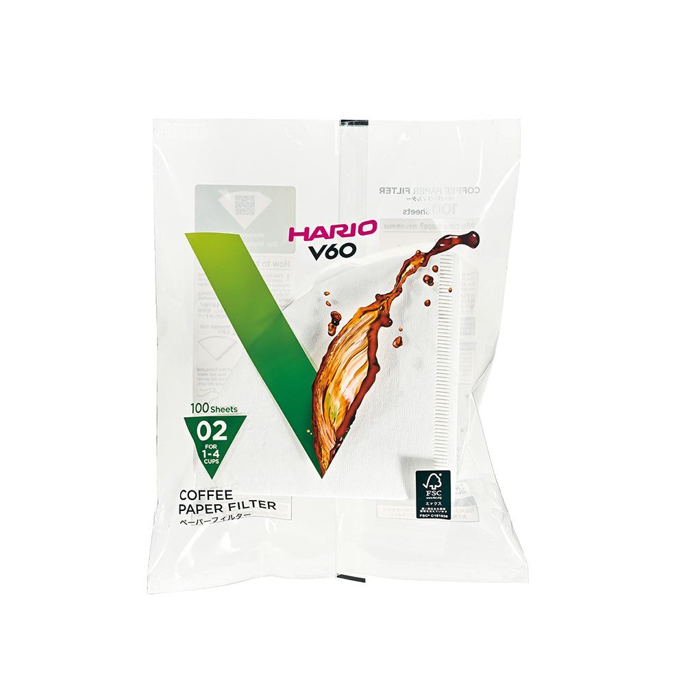 Cafe Store　Hario V60 錐形濾紙 VCF-02-100張