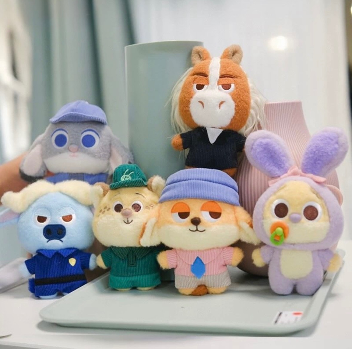 預購-動物方城市寶寶吊飾