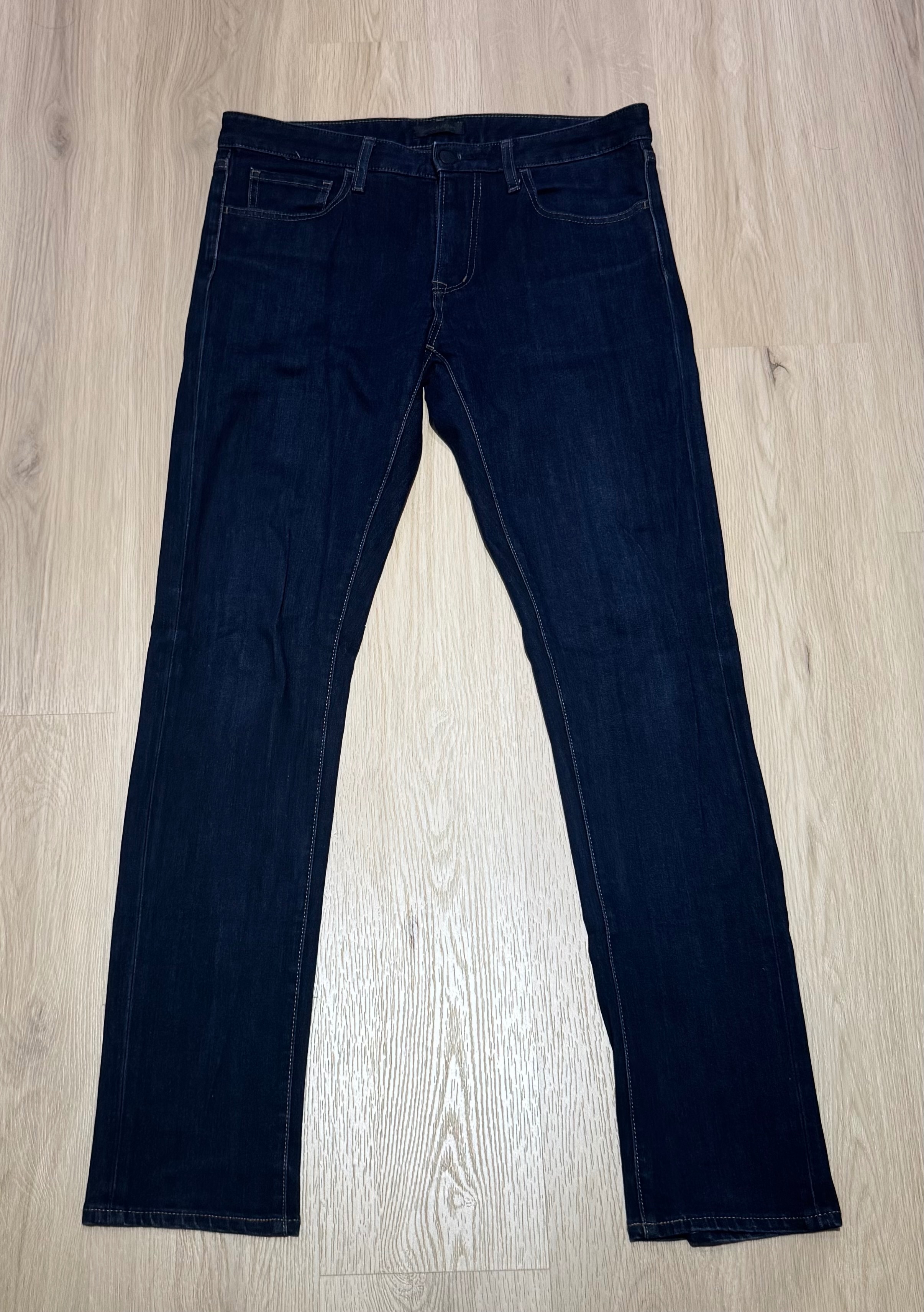 二手uniqlo32腰藍色牛仔褲