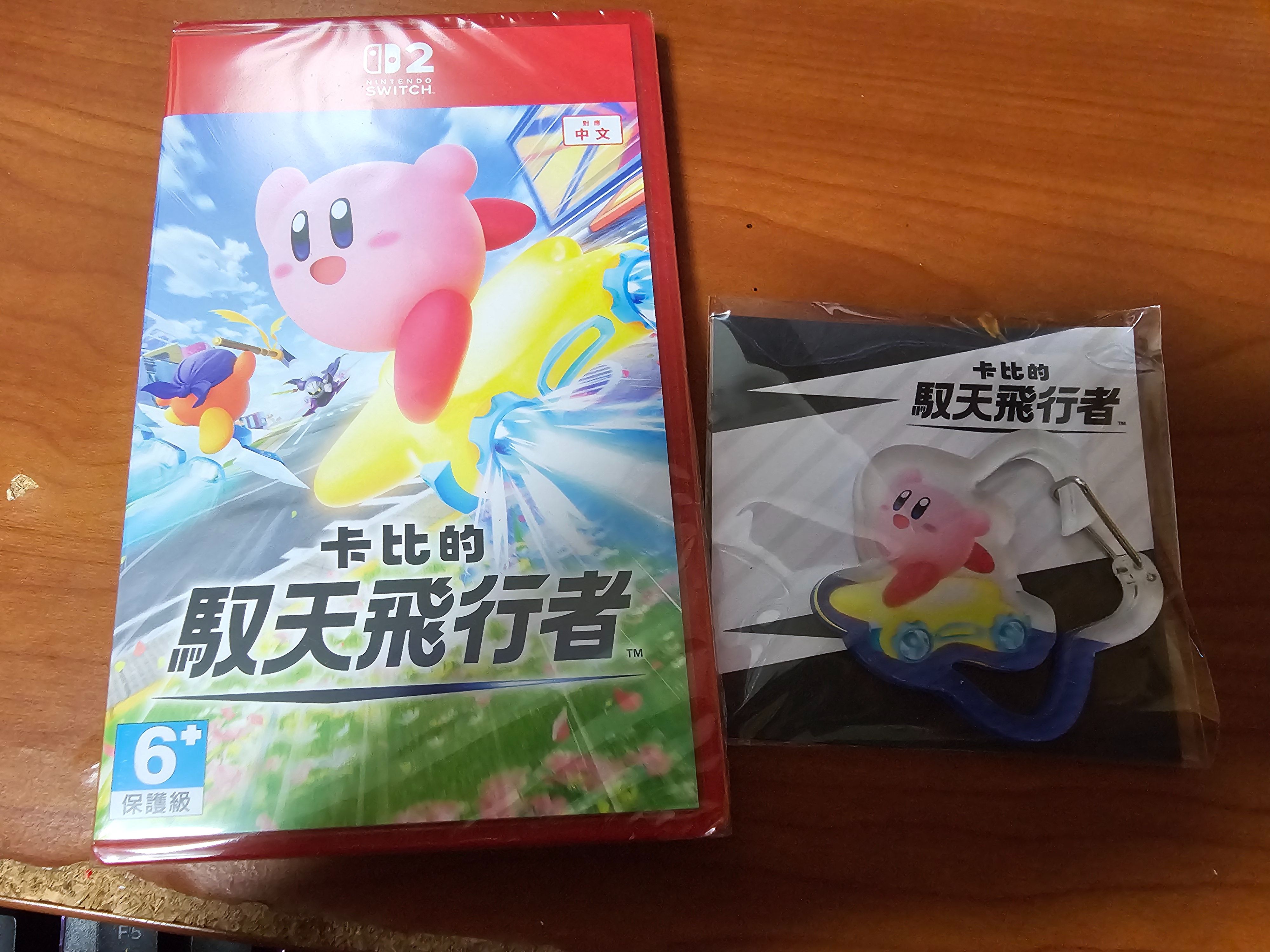 NS2 卡比的馭天飛行者 全新未拆 附特典壓克力扣