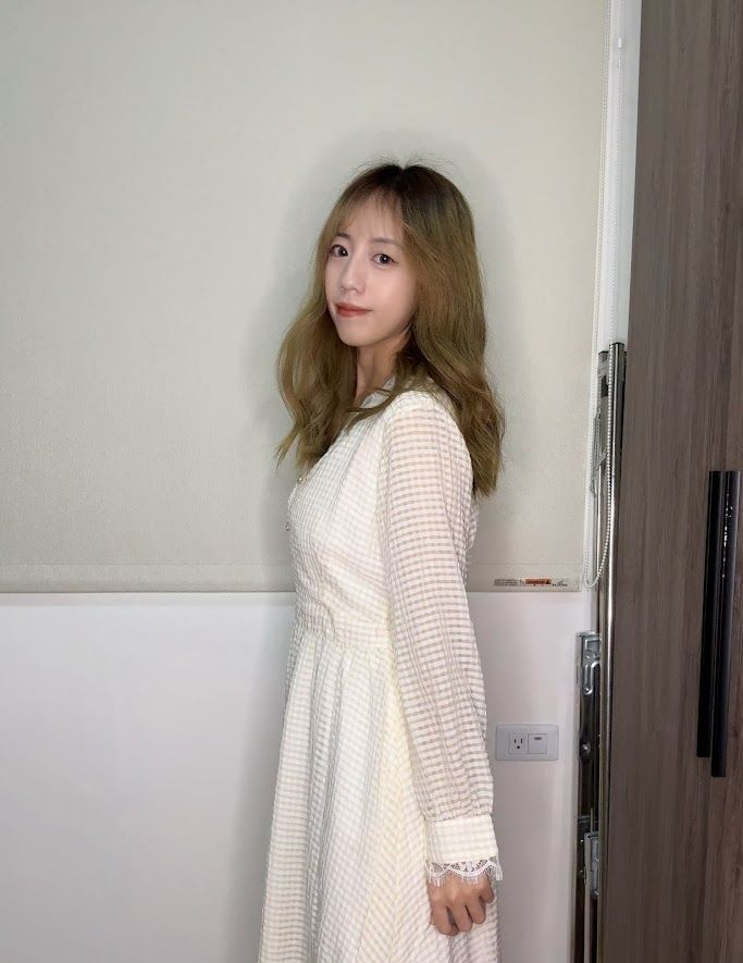 法式V領蕾絲洋裝