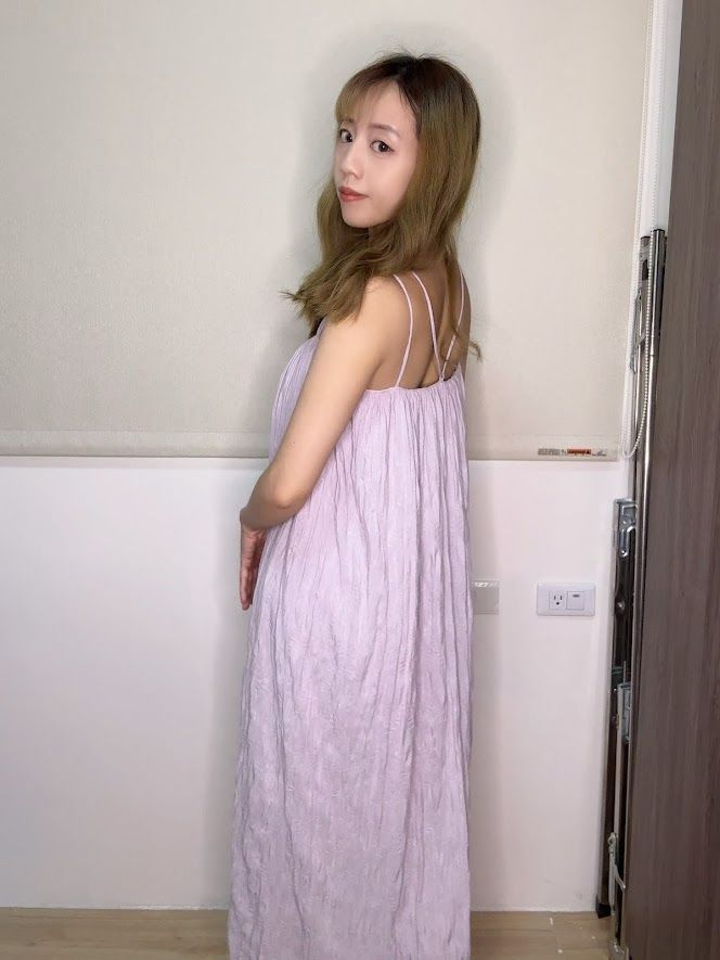 渡假風細肩帶洋裝