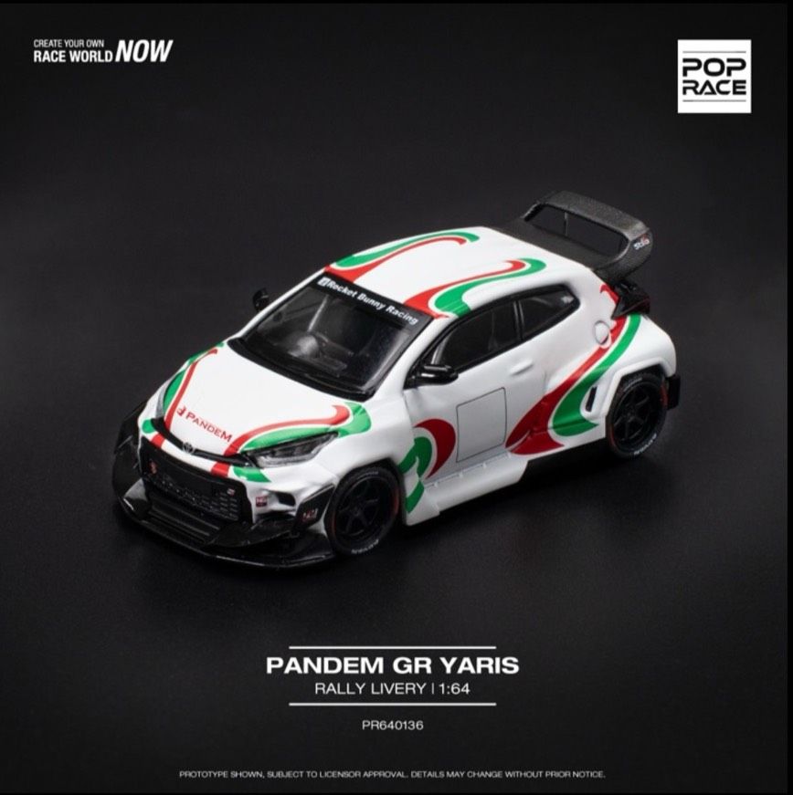PANDEM GR YARIS - RALLY LIVERY
