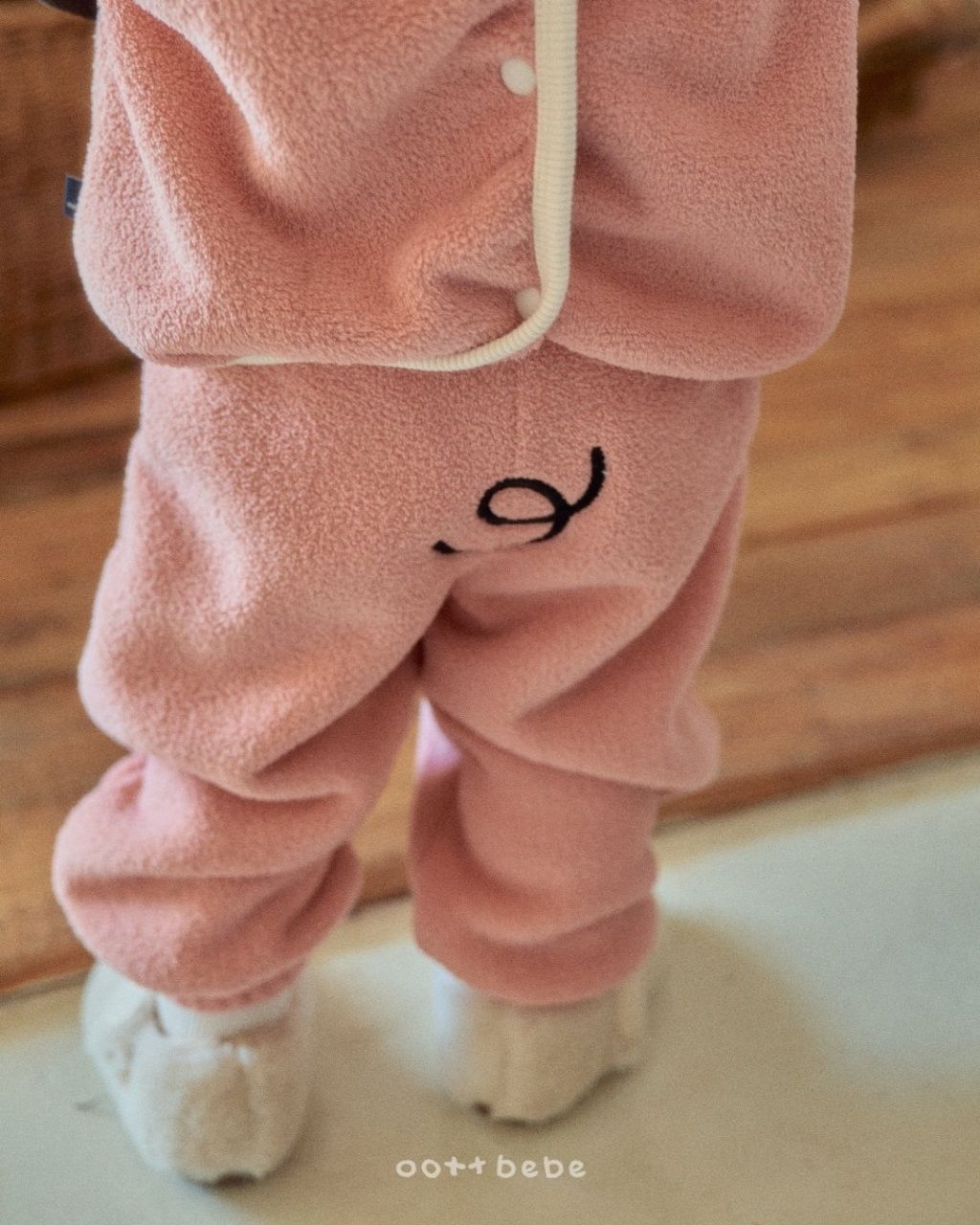 [特價款] OOTTBEBE 小動物尾巴抓絨縮口褲（Kids）