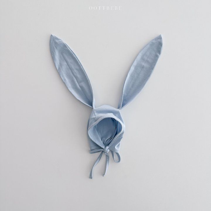 【闆自留款】OOTTBEBE莫代爾棉兔子帽_12/26