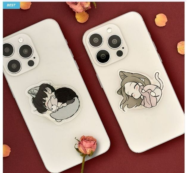 部份現貨| 2025/11月底到貨 | 手機架 （共二款） 枯萎的花淚 시든 꽃에 눈물을