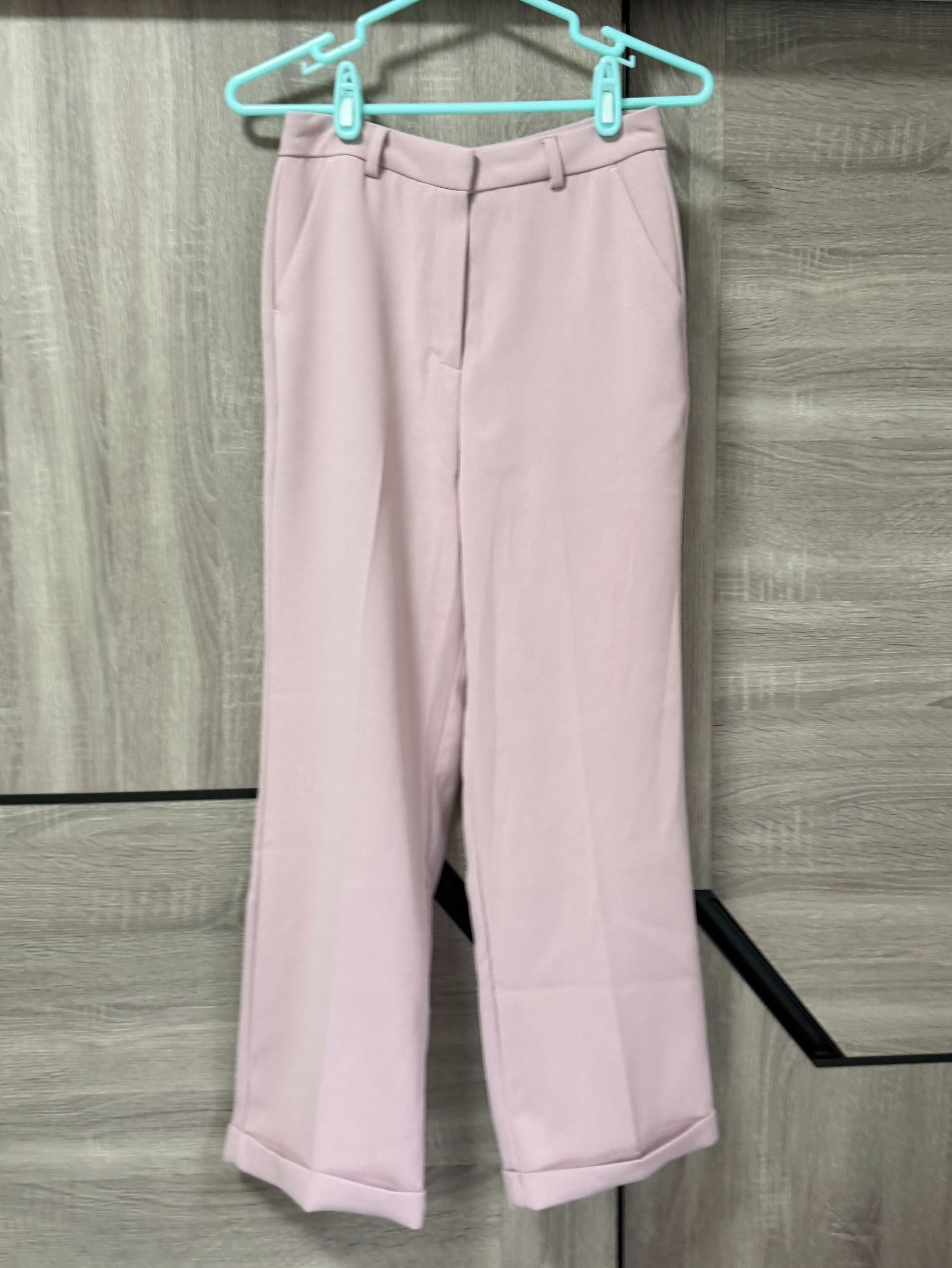 私物-全新-fancyfancy / Fancy Made-厚雪紡褲管反摺西裝褲（2色）