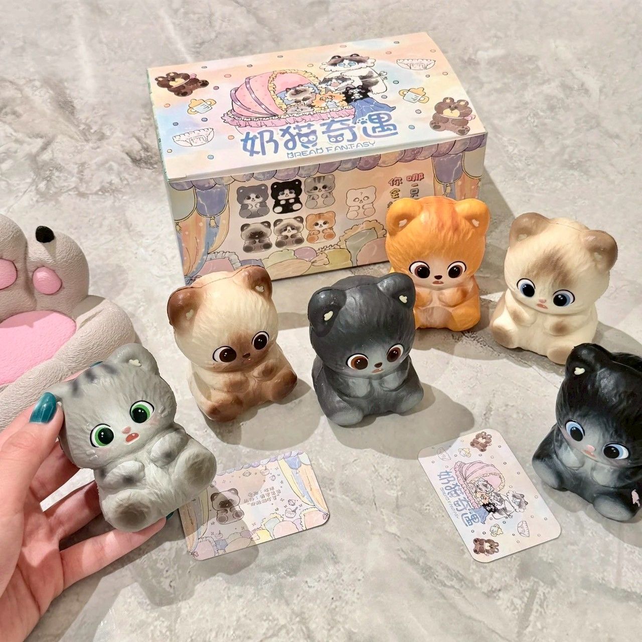 2/23【現貨】breadfantasy 奶貓盲盒🐱