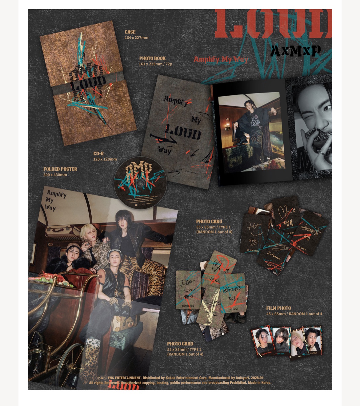 AxMxP 迷你一輯 簽售專（LOUD版）