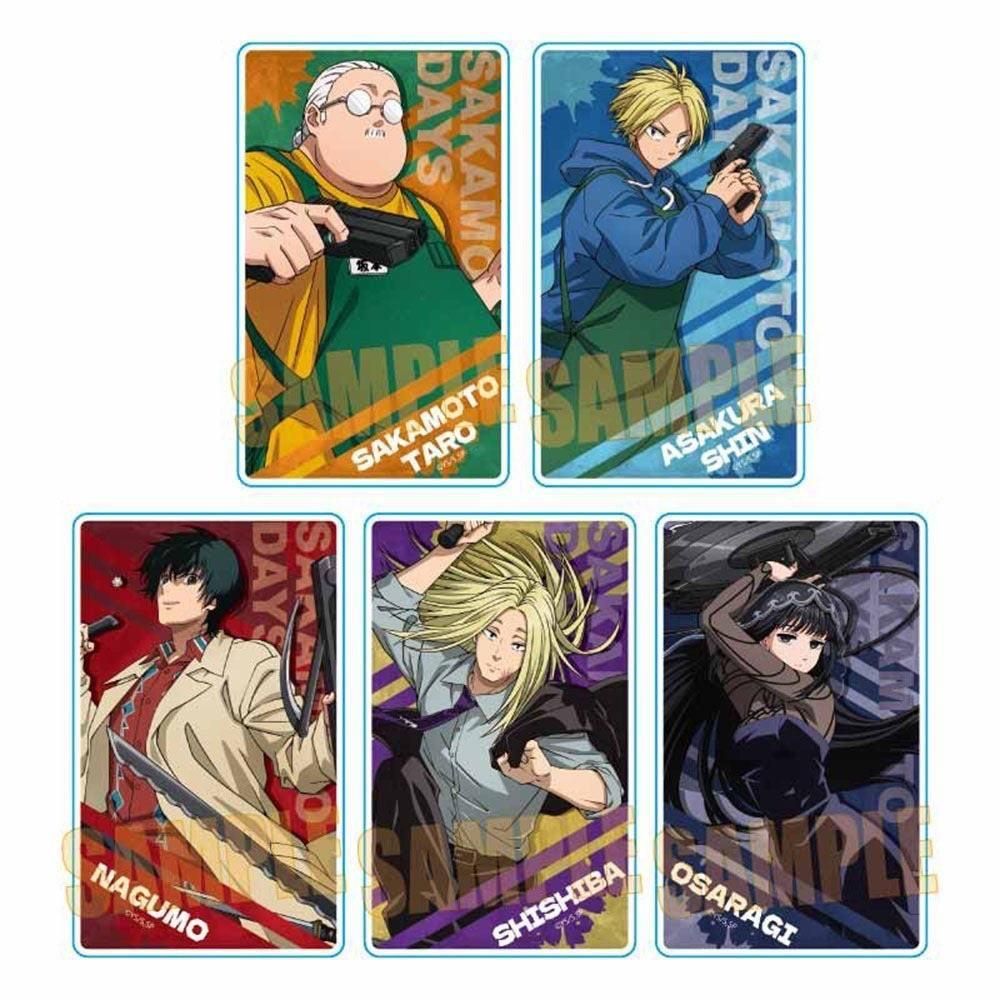 坂本日常動畫壓克力卡