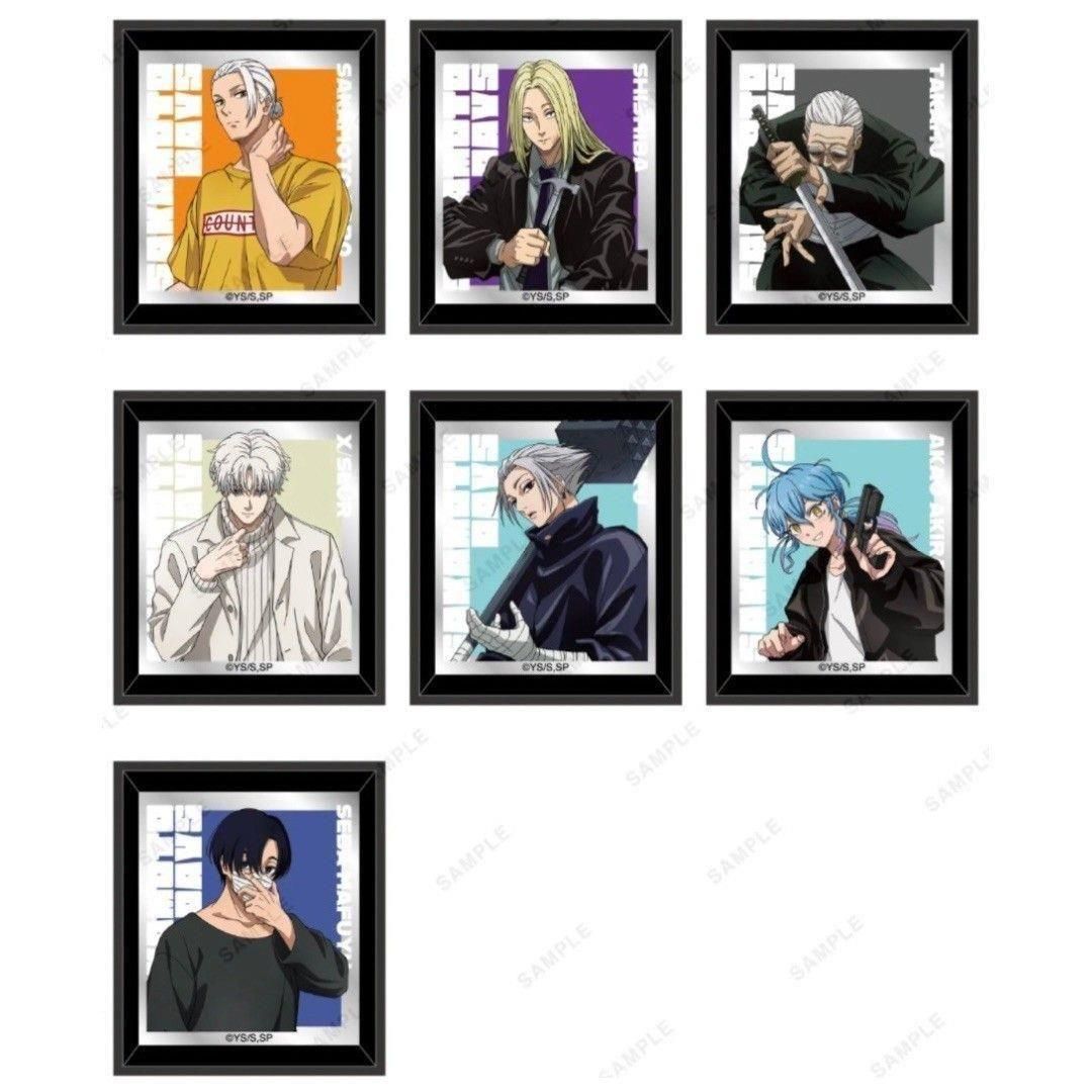 坂本日常大交流展第二彈鏡面磁鐵