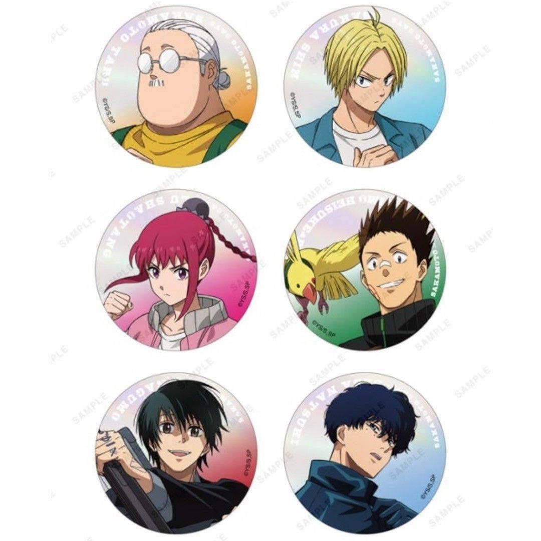 坂本日常大交流展第一彈鐳射徽章