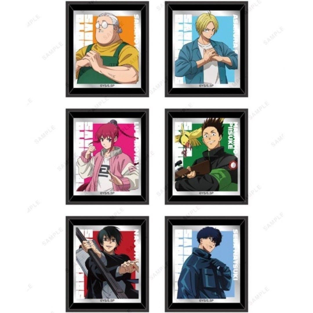 坂本日常大交流展第一彈鏡面磁鐵