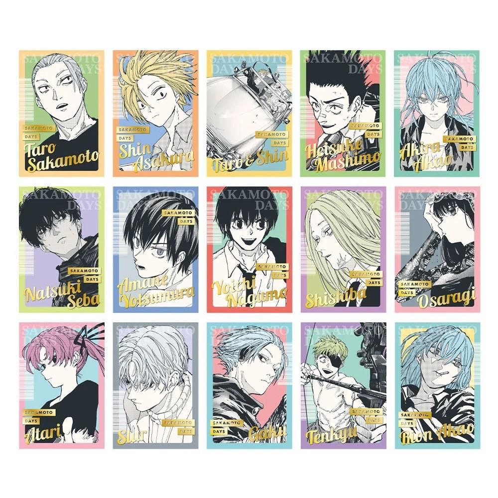 坂本日常金屬明信片