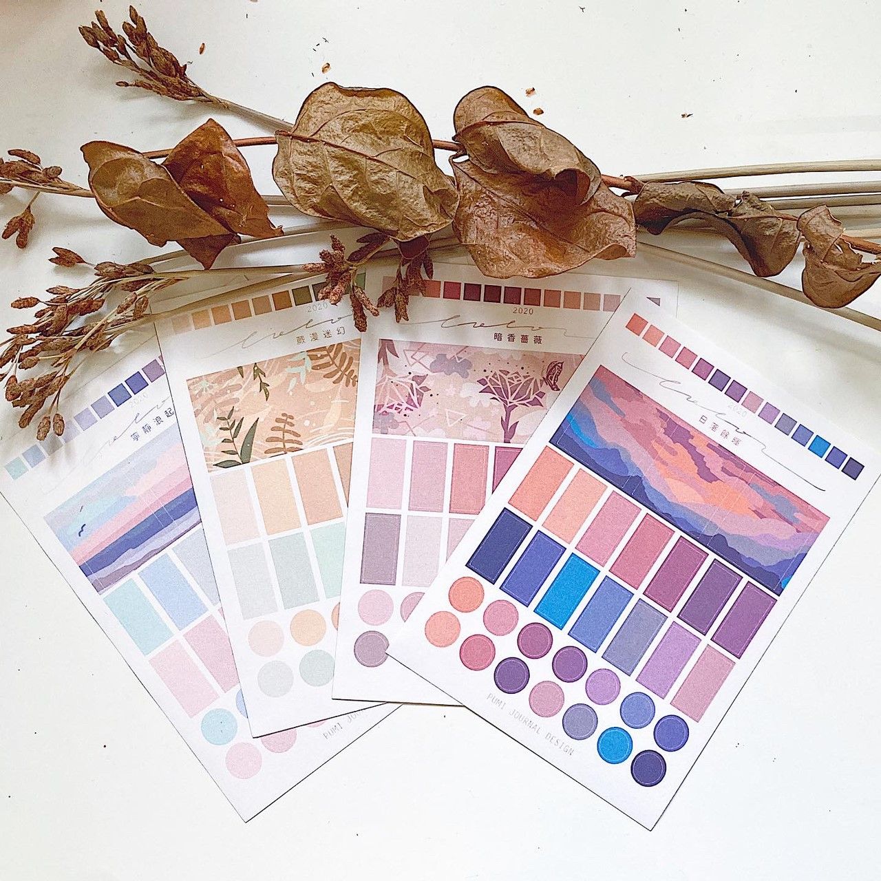 Color｜色票貼紙系列（ver.1）