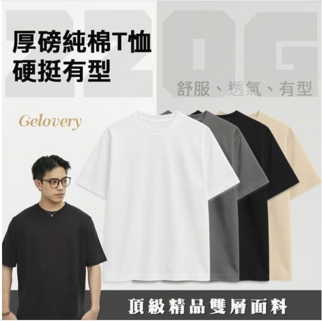100% 純棉男版T恤 現貨 當天出貨
