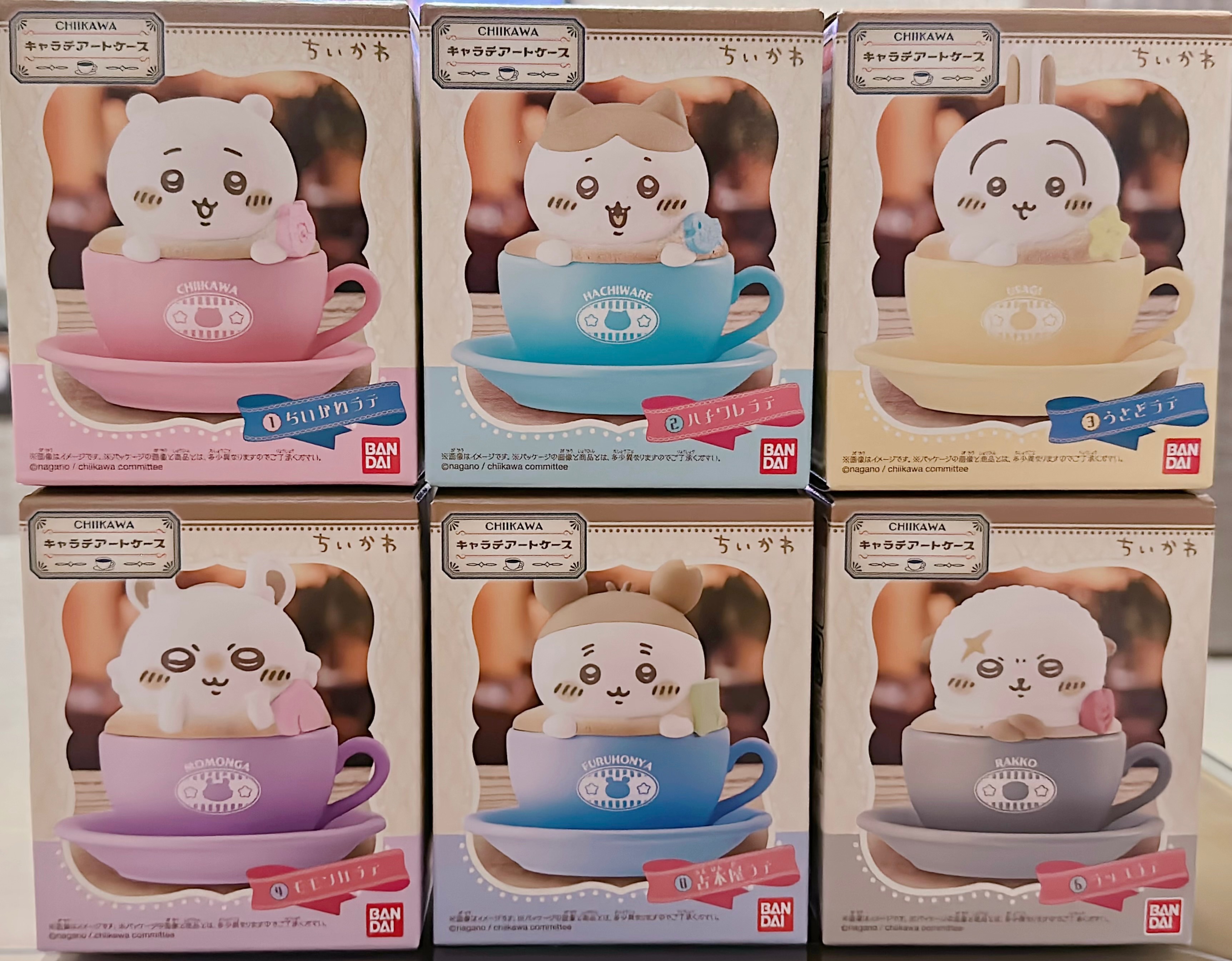 ちいかわ咖啡杯盒玩
