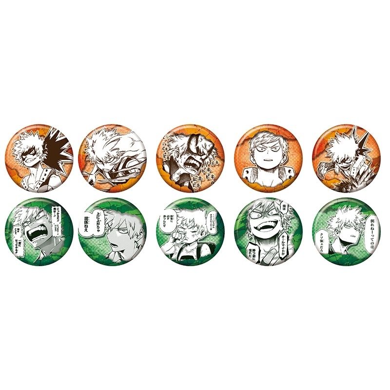 我英 HEROES 爆豪勝己 個人小徽章 受注