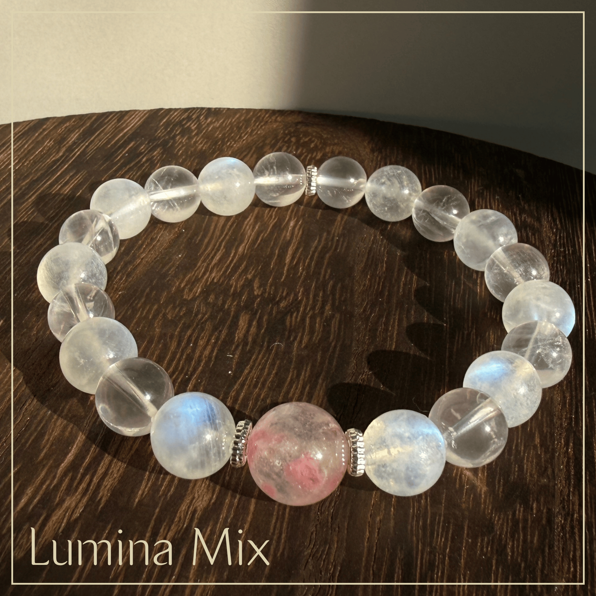 Lumina Mix・月光櫻語・櫻花雨手鍊｜溫柔底氣/直覺安定/自我疼惜