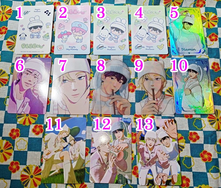 小卡，最低請下單20元