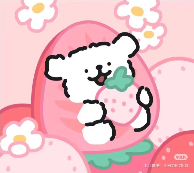 小莓🍓線條小狗