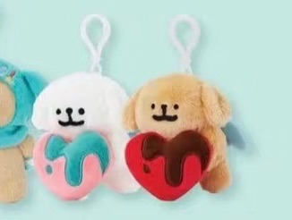 韓國復刻-愛心翅膀小狗（半額賣場）