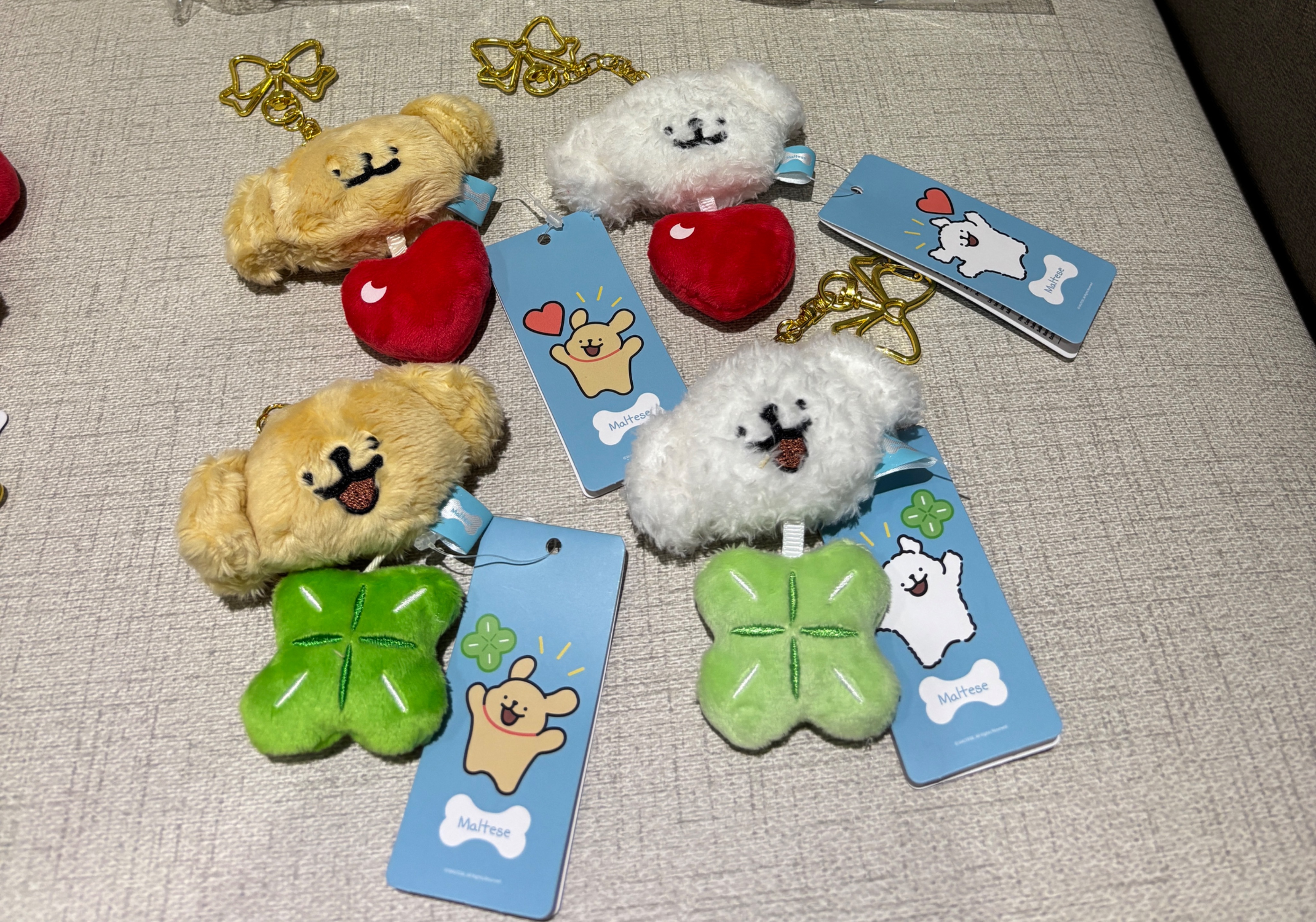 韓國毛絨鑰匙圈