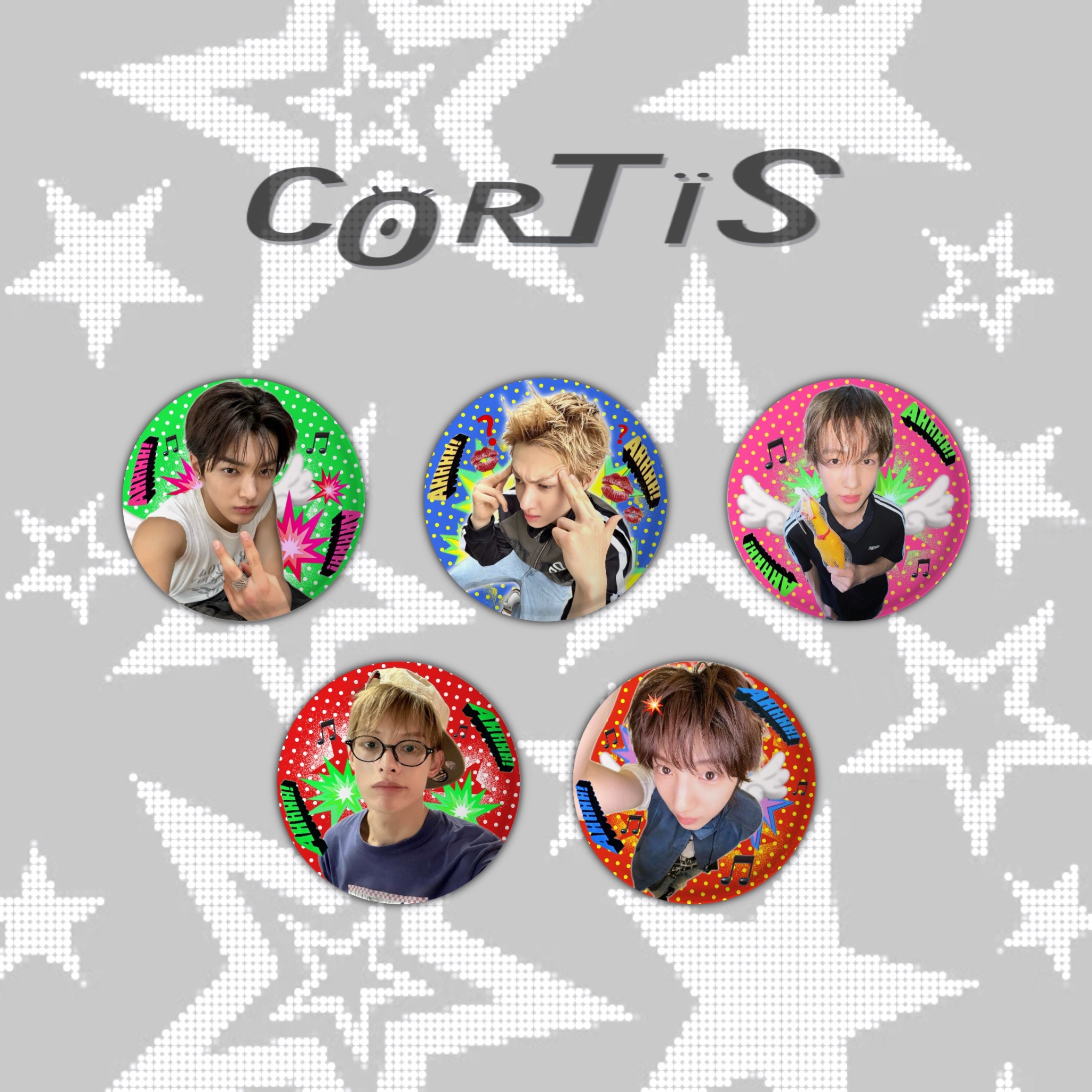 🍀cortis徽章 44mm